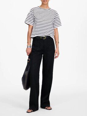 NWT - Madewell Patch Pocket 100% Relaxed Pant - Size 6